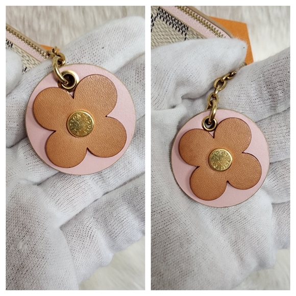 ❌️SOLD❌️Authentic LV Damier Azur Elizabeth Pencil Pouch Rose Ballerine - Picture 5 of 16